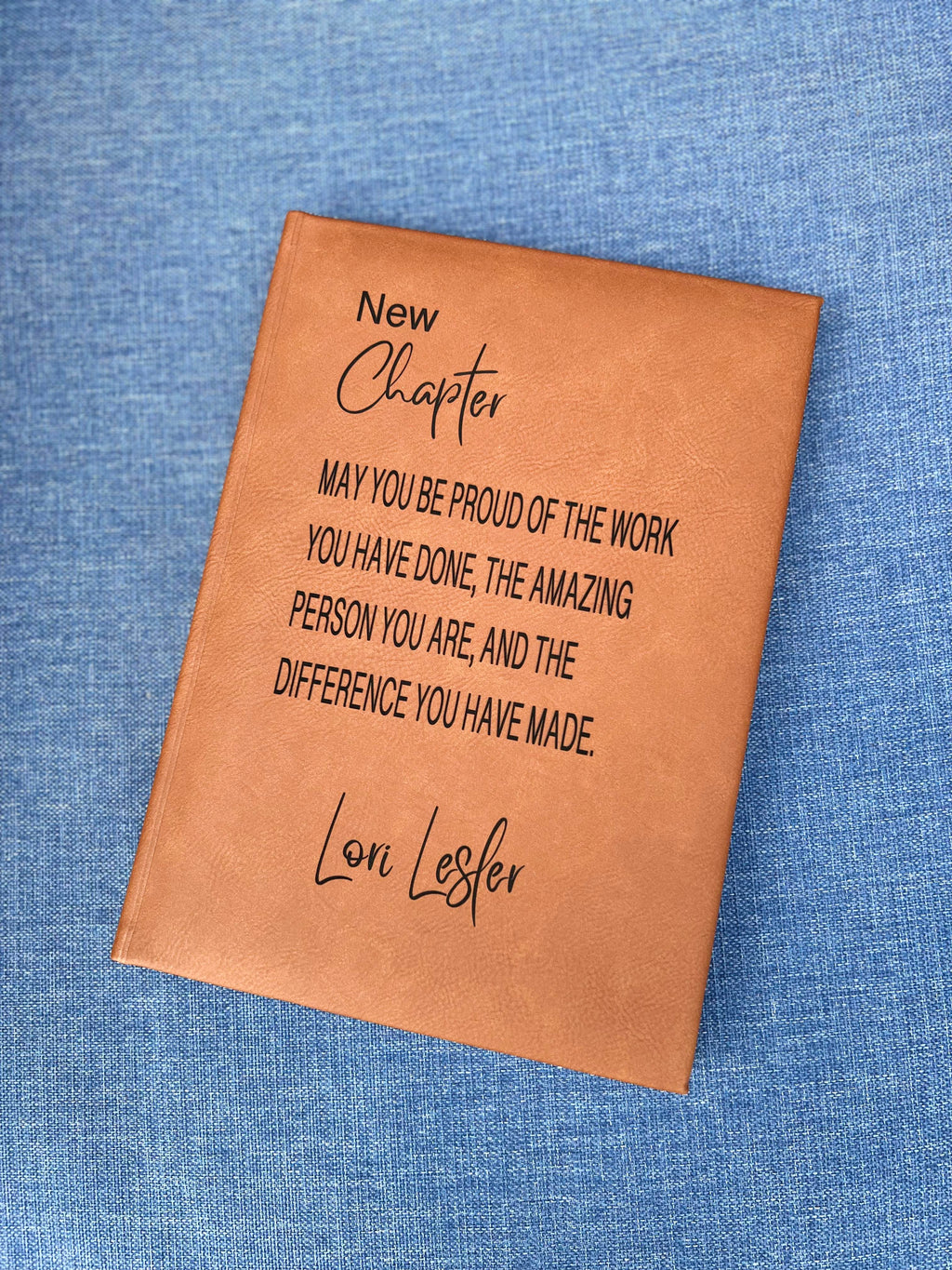 Personalized Engraved Leatherette Journal image 0