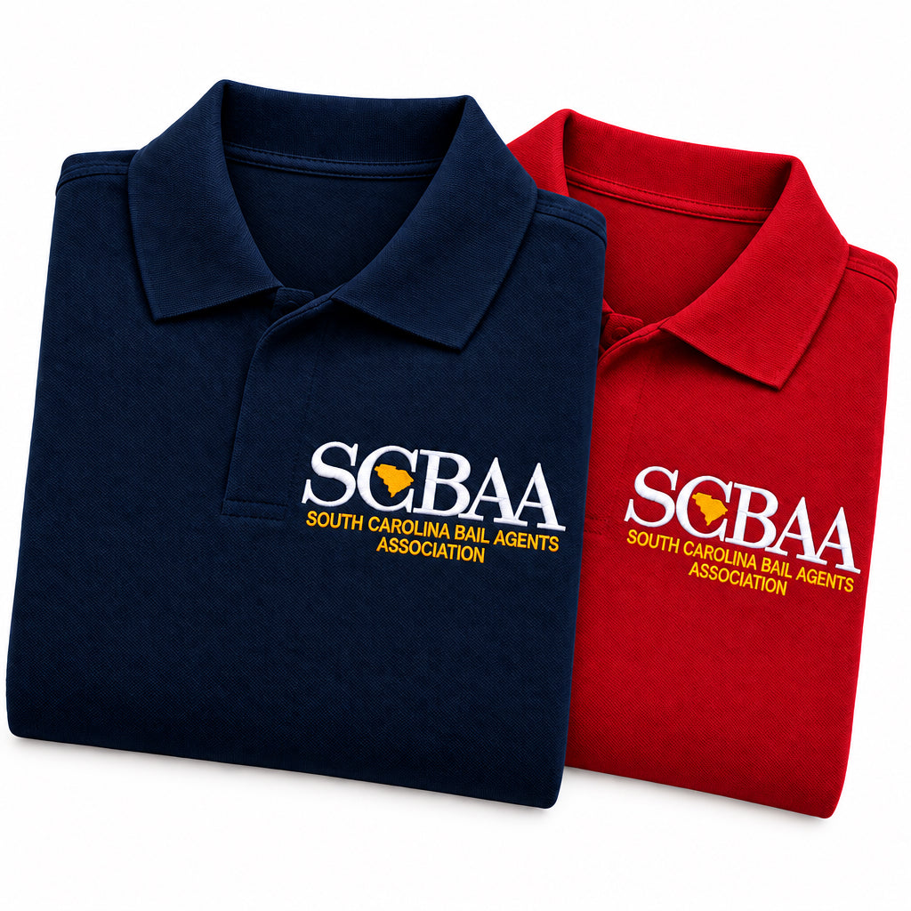 SCBAA Embroidered Polo Shirt