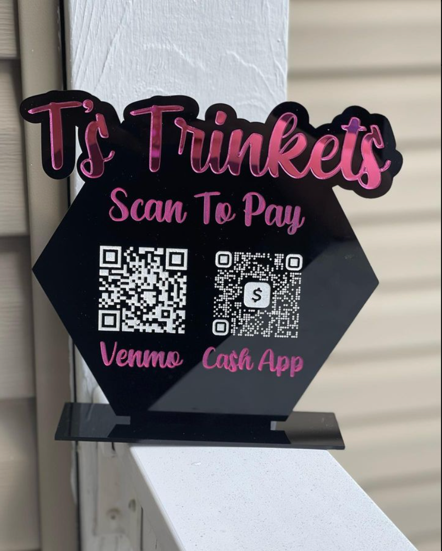 Social Media QR Code Sign image 4
