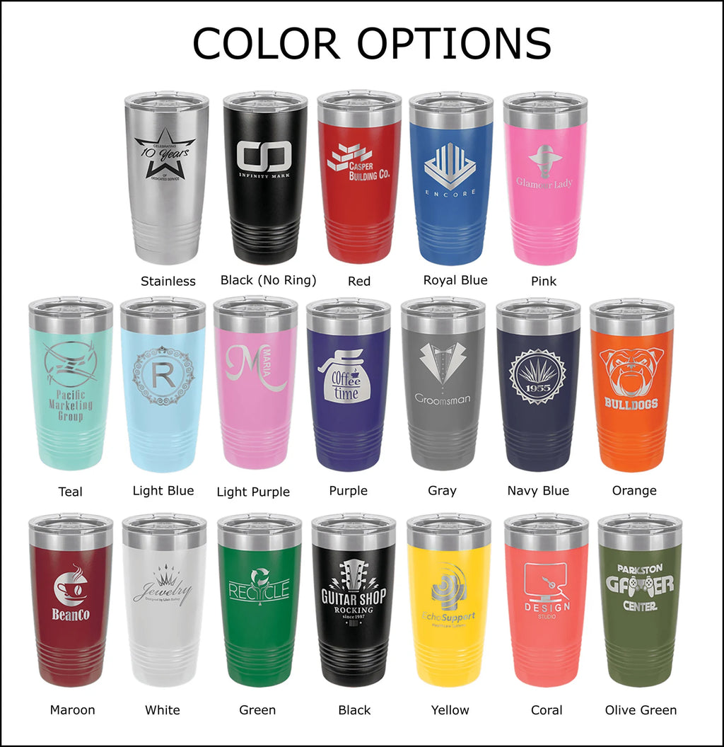 Custom Engraved Tumbler image 10