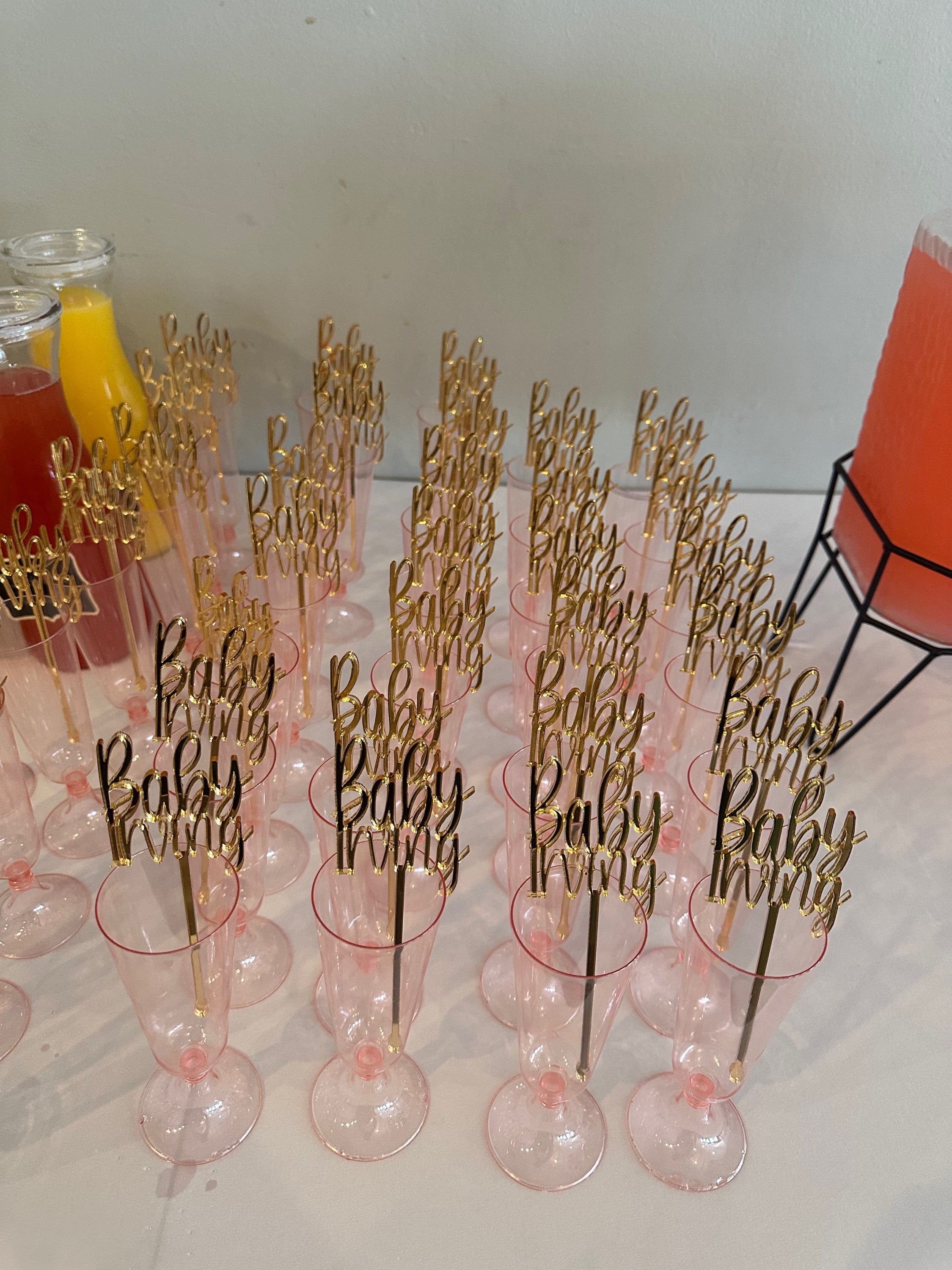 Personalized Acrylic Drink Stirrer image 2