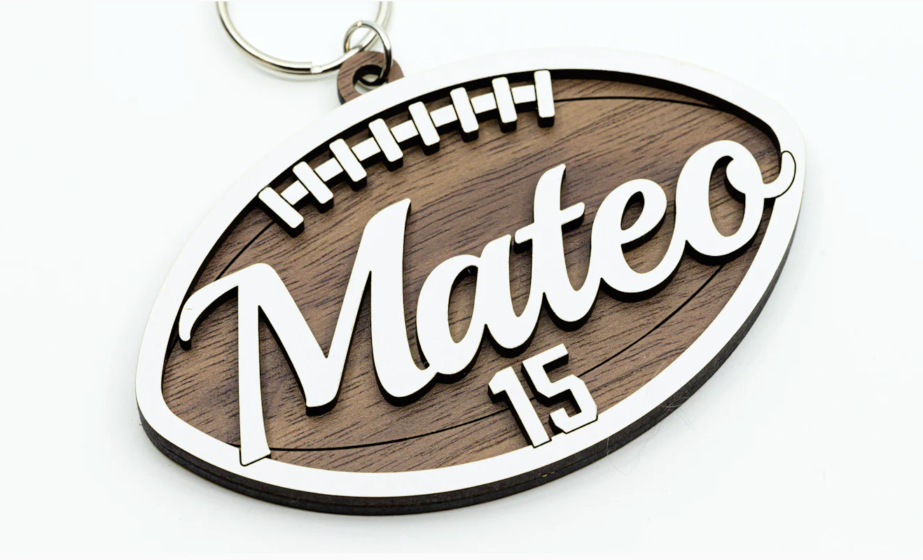 Football Bag Tag image 0