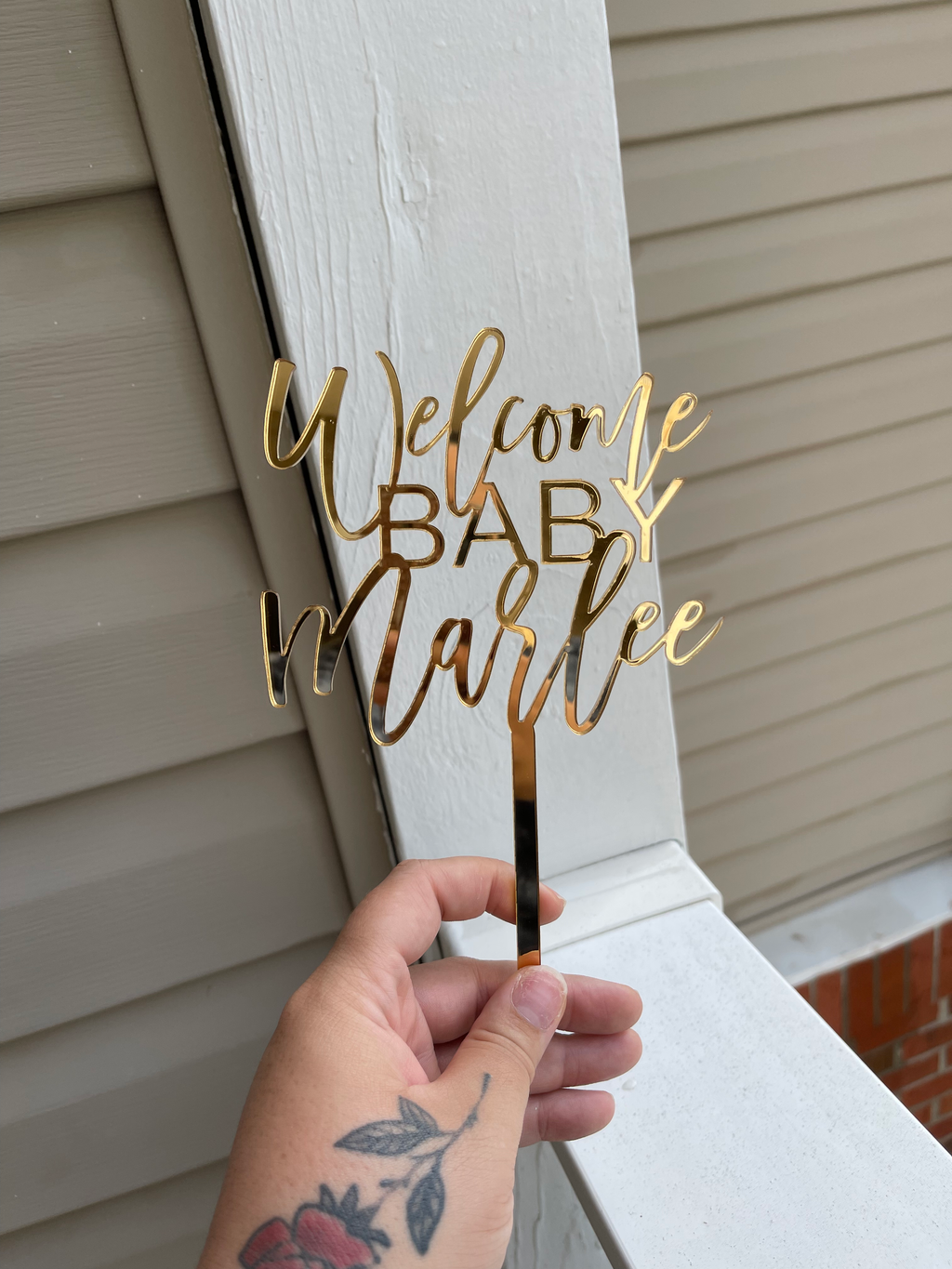 Acrylic Cake Topper or Charm image 10