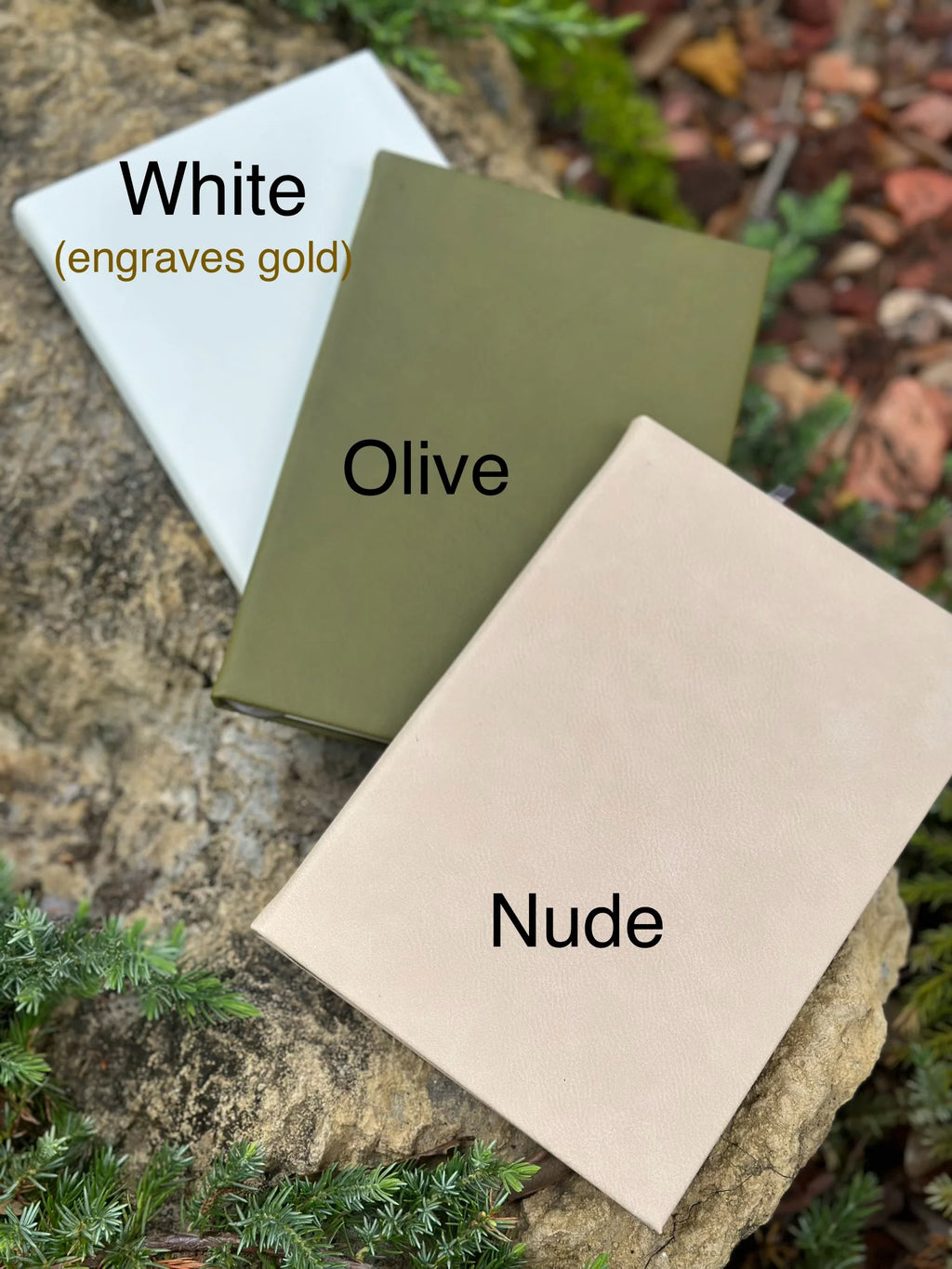 Personalized Engraved Leatherette Journal image 3