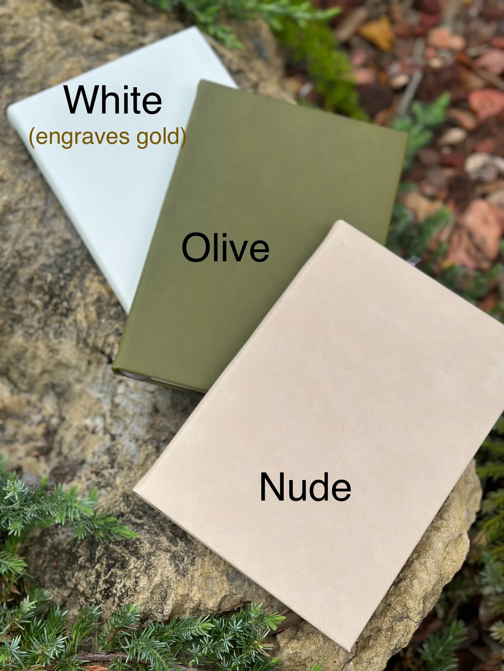 Personalized Engraved Leatherette Journal image 3